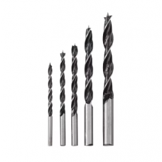 STERN. Set 5 burghie lemn 4-10 mm 